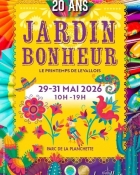 Jardin Bonheur Levallois - 30 et 31 mai 2026 - Maison Pêche et Nature 92