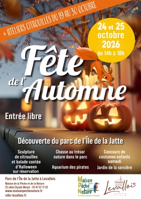 Festival des Citrouilles 19 au 31 octobre 2026 - Maison Pêche et Nature 92