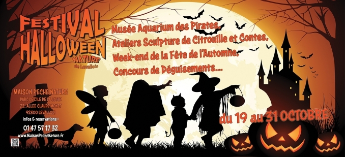 ACTU : 21/31 octobre Festival Halloween Nature - Maison Pêche et Nature 92