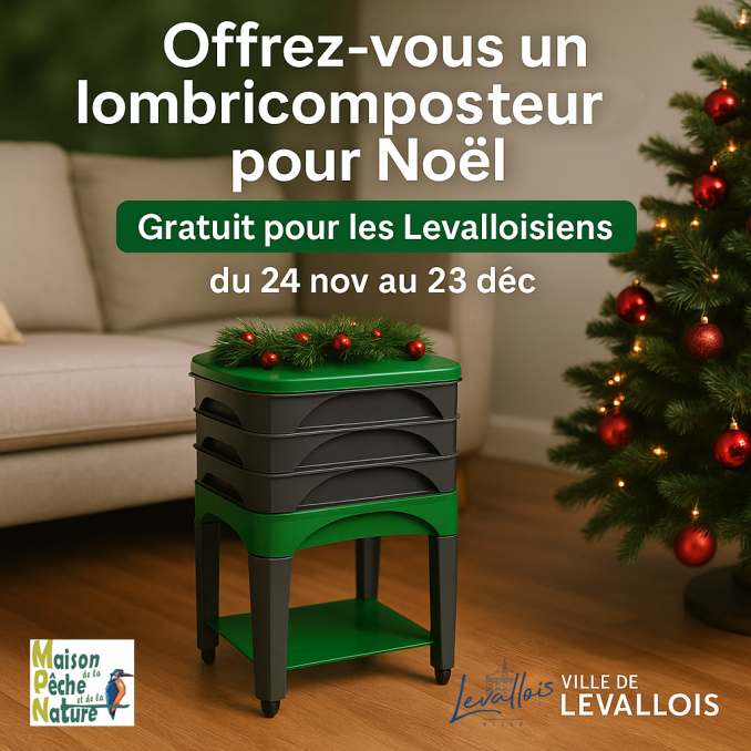 Opération lombricomposteurs à Levallois 2025 - Maison Pêche et Nature 92