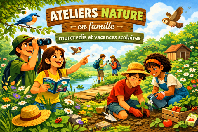 Les rdv Mercredis et Vacances Nature en Famille : - Maison Pêche et Nature 92