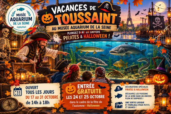 Festival Citrouilles et Halloween - Vacances d'Octobre - Maison Pêche et Nature 92